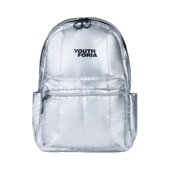 YOUTHFORIA Limited Edition Silver Backpack